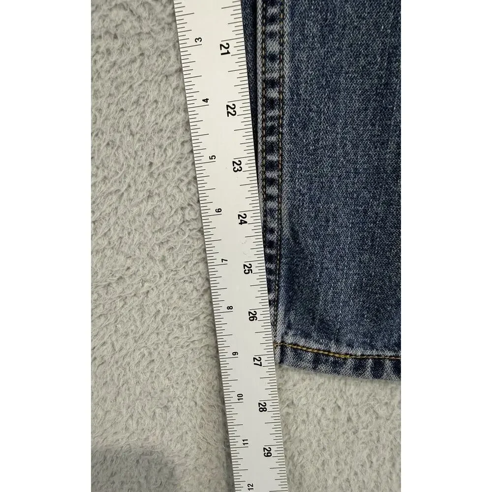 Levi Strauss 569 Blue Jeans Loose Straight Sz 29x27 Red Tag Label LOOSE STRAIGHT